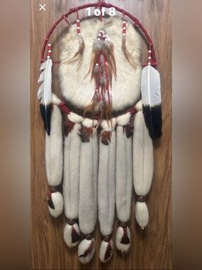 Native American Mandella Dream-Catcher Handmade & Authentic 
Large & Beautiful!!